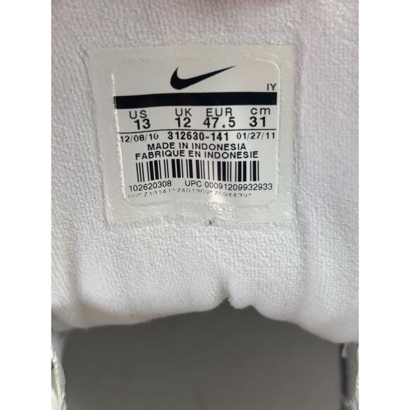 Nike Air White Color Size 13 Men's Pre Owned - Picture 12 of 16